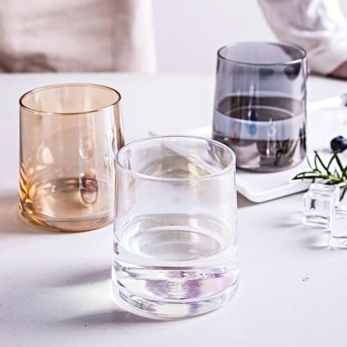 Nordic Simple Water Glass,Water Cup, Juice Glass Whiskey Glass Wine Glass Drinking Cup
