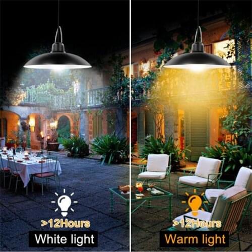 Split Outdoor Solar Light Remote Control Waterproof IP65 Split Pendant Lamp Wall Light Hanging Lantern For Garden Street