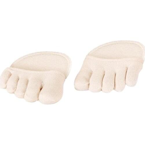 1PC Forefoot Care Cushion Foot Heels Inserts Tool Socks Fashion Cotton Pads One Size