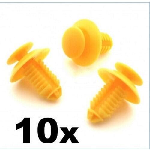 10x Door Card Sill & Kick Plate Trim Cover Clips for Rover 200 25 45 75 MG ZT ZS