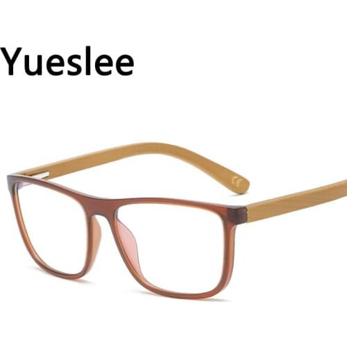 49775 Plastic Titanium Anti Blue Light Retro Square Glasses Frame Men Women Optical Fashion Computer Eyeglasses
