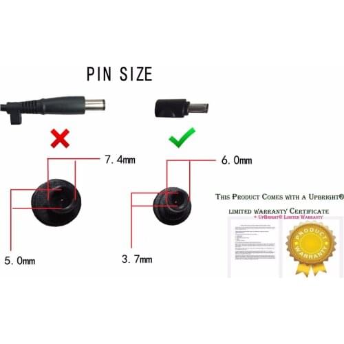 UpBright 230W AC Adapter For Asus ADP-230GB B ROG Zephyrus GX501 GX501V GX501VI GX501VI-XS75 GX501VI-XS74 GX501VI-GZ027T Charger