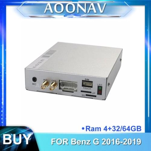 2din android car radio Decoding Box for-Benz G 2016-2019 car multimedia player GPS navigation Video Interface Decoding tool