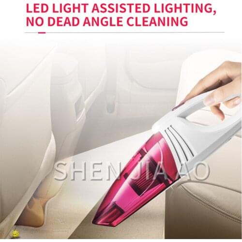 Automotive vacuum cleaner Strong high-power small car wet and dry car vacuum cleaner 12V Portable vacuum cleaner Multi-function