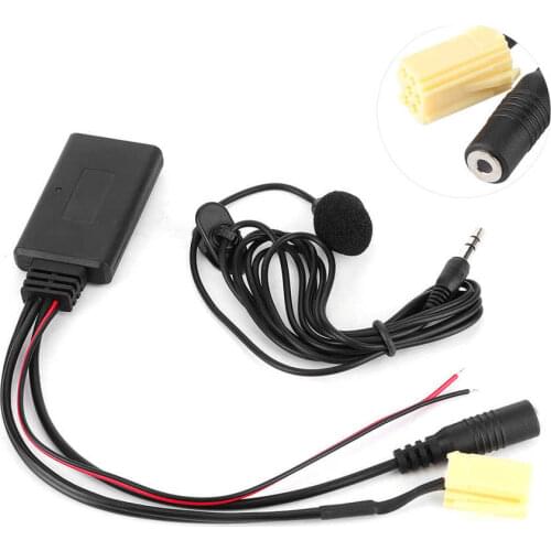 Bluetooth 5.0 Radio Aux Input Adapter Car Microphone Handsfree Cable Fit for Alfa Romeo Car accessories