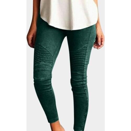 5XL Plus Size Pencil Pants Women Female Elastic Ankle Length High Waist Casual Streetwear Skinny Trousers