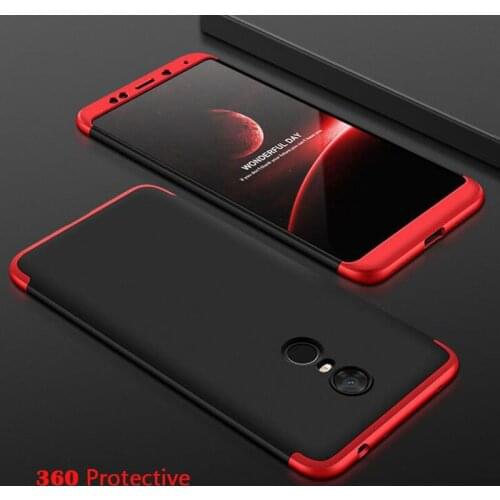 EVOLOU 360 Cover for Xiaomi Redmi 5 Plus 5 Full Protection 3 in1 Phone Case for Xiaomi Redmi 5 Plus Prime Back Cover Cases Shell