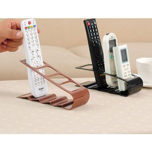 Remote Control Holder 4 Frame TV/DVD/VCR Organizer Mobile Phone Storage Stand Home Office Case Desktop Bracket