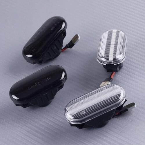 DWCX 12V DC Amber Car Side Marker Indicators Repeaters Light Lamp 3W fit for Nissan Navara D40 350Z Pathfinder R51 Qashqai J10