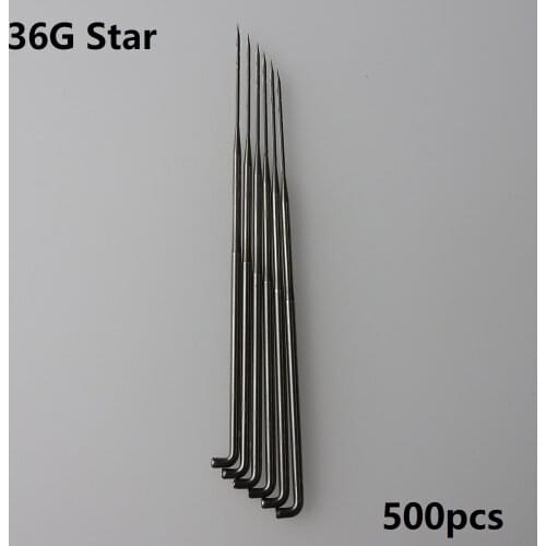 500pcs 36G Star felting needles hand felting tools
