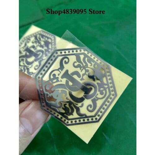 Customized nickle metal custom 3d metal label sticker print ,metal logo tag fro car,custom electroformed letters, decal
