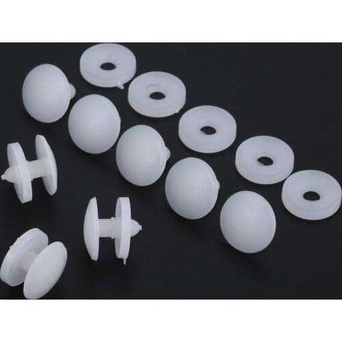 20/10Sets Plastic Doll Joints Dolls Accessories For Toys Teddy Bear Doll Joints Making DIY Crafts Supplies 15/20/25/30/35/45mm