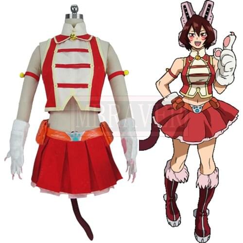My Hero Academia Boku no Hero Akademia Wild Wil Pussycats PUSSY CAT Mandalay Shino Sosaki Cosplay Costume Custom Made Any Size