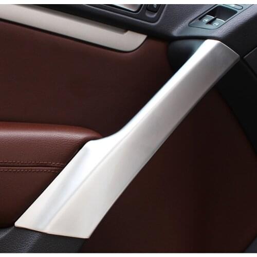 For Volkswagen Tiguan 2009 -2014 2015 ABS Matte Inner Door Armrest Window Sills Decorative Cover Trim Interior Accessories
