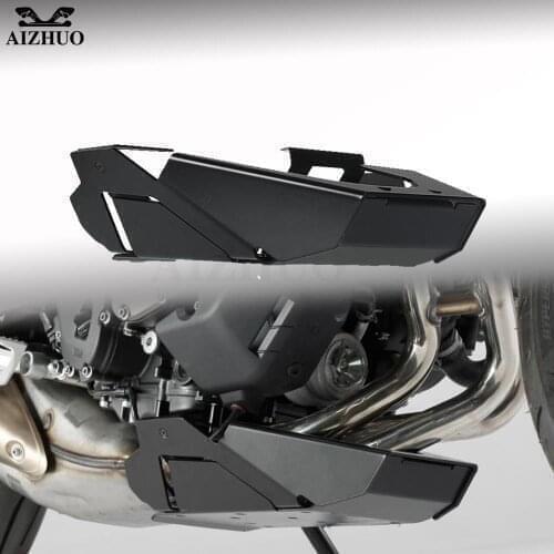 Front Spoiler Engine Housing Protection LOGO FOR YAMAHA MT-09 XSR900 2015-2020 18 19 Motorcycle Accessories Front Eengine Guard