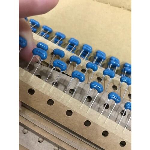 50pcs 40M straight insert 2 foot ceramic crystal Murata CSA40.00 CSA40 DIP-2P blue pin plugin 40MHZ