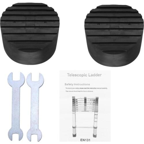 3.8m/3.2m Alloy Aluminium Ladder Telescopic Retractable Multifunctional Single Extension Ladder Foldable Drywall Home Tools