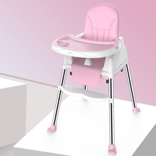 Folding Baby Highchair Kids Chair Dinning High Chair for Children Feeding Baby Table and Chair for Babies Toddler Booster Seat