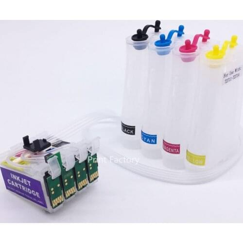 T2701 T2791 T2711-T2714 CISS Ink System With Chip For Epson WF-7110DTW WF-7610DWF WF-7620DTWF WF-3620 WF-3640DTWF