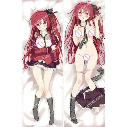 Japanese Anime White Eternity Astral Air no Shiroki Towa Body Pillows Hugging Pillow Cover Case Decorative Pillowcases 50*160cm
