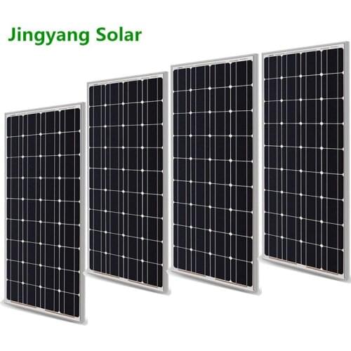 400W 300W200w 100w Rigid solar panel equal4pcs 3pcs 2pcs1pcs of 100W waterproof solar panel Monocrystalline Solar Cell