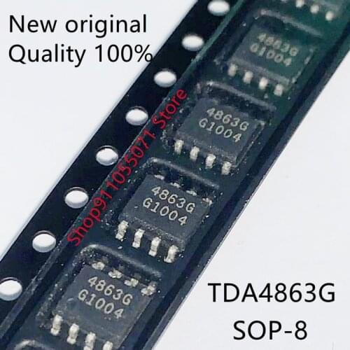 10PCS/LOT TDA4863G 4863G SOP-8 TDA4863-2G 4863-2G SOP8 LCD power chip