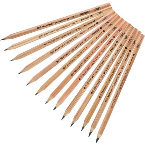 12PCS Professional Drawing Sketching Pencils B 2B 3B 4B 5B 6B 7B 8B 9B HB 2H 3H Pencils for Artist Beginner Students Kids Adults