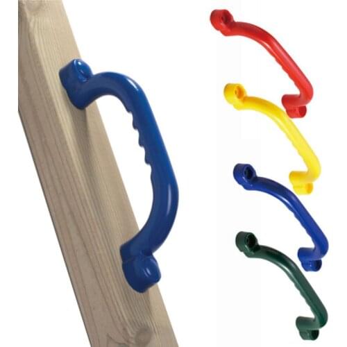 2 Pcs Grab Handles Swing Toy Screws Kits Safety Nonslip Accessories for Climbing Trees and Play Houses