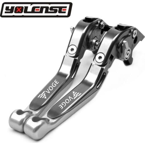For LONCIN VOGE 650 500 DS 500R 650DS 500DS Motorcycle Folding Extendable Adjustable Brakes Clutch Levers