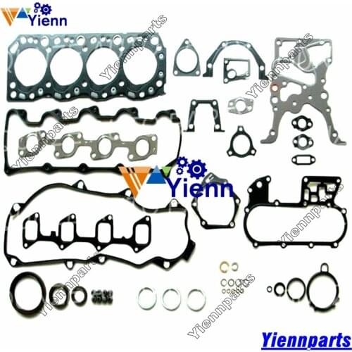 For TOYOTA 2L 2L-II 2LT overhaul gasket kit LN65 LN61 LN60 Chaser Crown Hilux surf Tractor Excavator Diesel Engine Parts