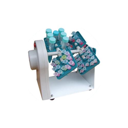 HOT SALE! BE-1100 Lab Compact Tube Mixer 4D rotating mixing apparatus swing Rocker fast shippingH