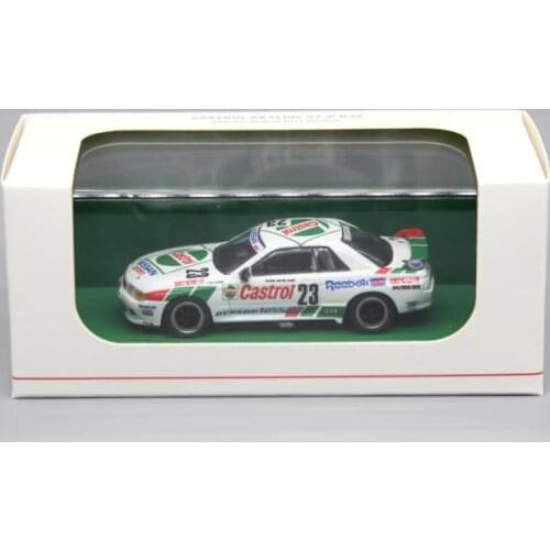 1:64 1990 NISSAN SKYLINE GT-R R32 23 Metal Diecast Alloy toy cars Model Vehicles For Children Boys gift hot