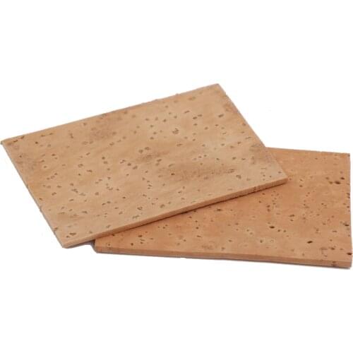 Pack of 2 Natural Neck Cork Sheet for Saxophone Mouthpiece Accessory