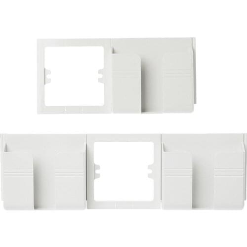 188x90mm Wall Socket Mobile Phone Holder Smartphone Charging Stand Rack Holders Plug