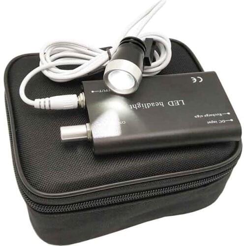Cheap Portable 1-3W LED Head band Lamp Examination Light For Teeth Dental Instrument Dentist Tools Binocular Loupes Magnifiers