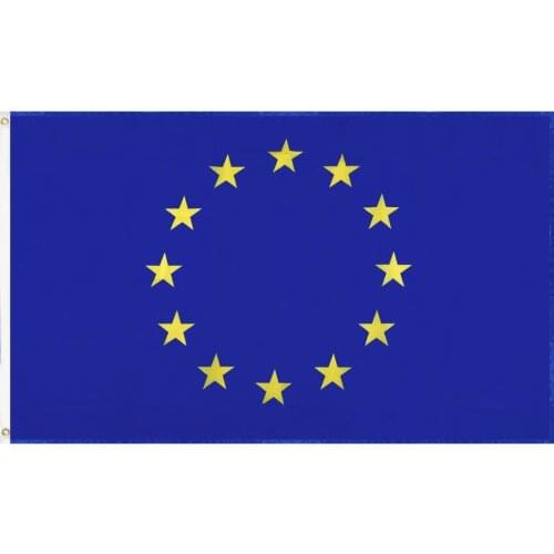 JiaHao Wholesale 100% Polyester Stock 3x5ft European Union EUFlag