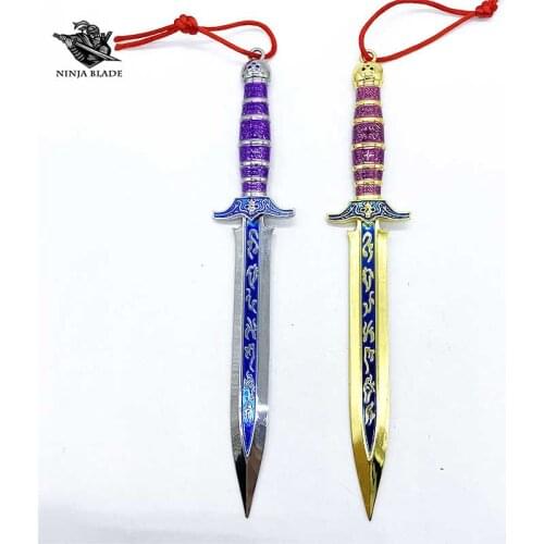 Hot Game Fandom Connor Blade Assassin Short Sword Unsharpened Legend Metal Model Cosplay Prop Gamers Gift Collection