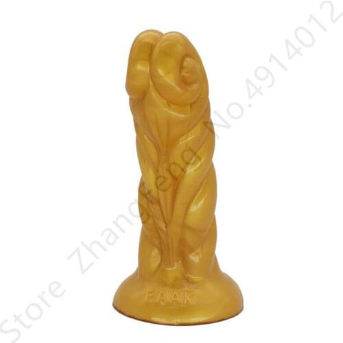 FAAK Realistic penis anal dildo big butt plug prostate massage vaginal masturbation cock adult erotic sex toy for women sex shop