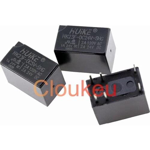 Relay HK23F-DC5V DC12V DC24V-SHG 2A 0.2W 6pin