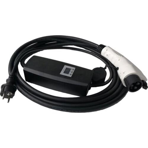 Type AC ev charging cable mode 2 electric vehicle cord sets 120V 240V duosida J1772 ev charger