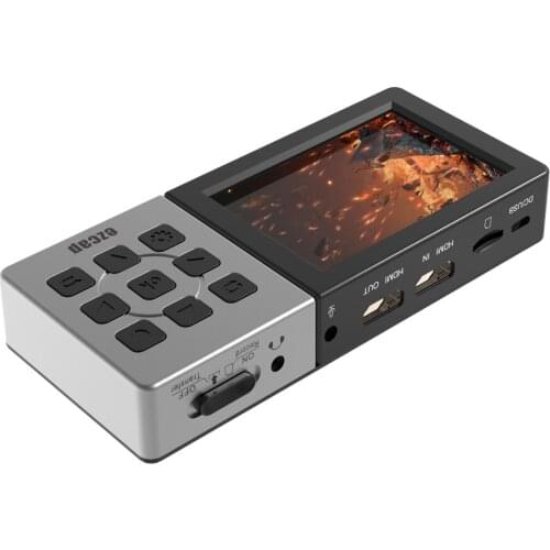 1080P60fps HDMI compatible 3.5" color screen Video capture recorder from TV, playing game to SD Card directly without any delay