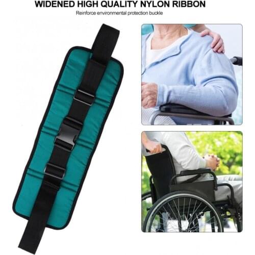 Breathable Adjustable Wheelchair Seat Belt Cushion Safety Harness Straps Wheel chair Seat Strap Health Care Braces Supports