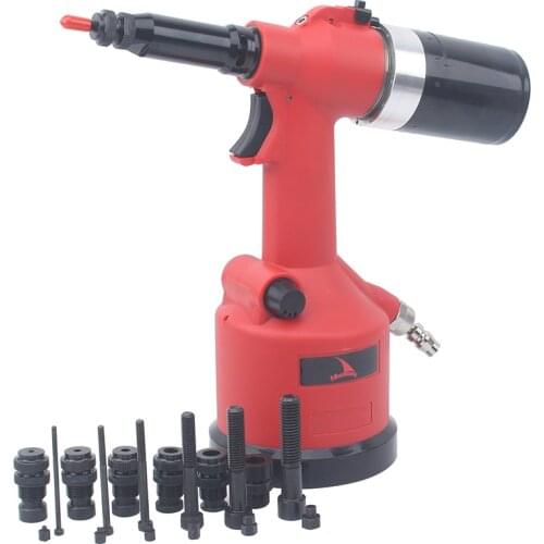 Quality M3-M12 Auto Pneumatic Nut Riveter Nuts Riveting Tools Mandrels Easy Find