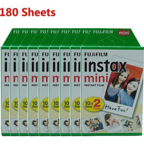 10-300 Sheets Fujifilm Instax Mini Film For FUJI Instant Photo Camera Mini 11 9 8 7s 70 90 Camera 2020 NEW