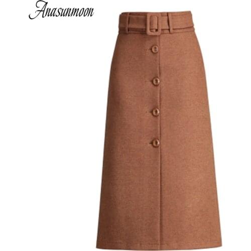 ANASUNMOON Women's Warm Skirts