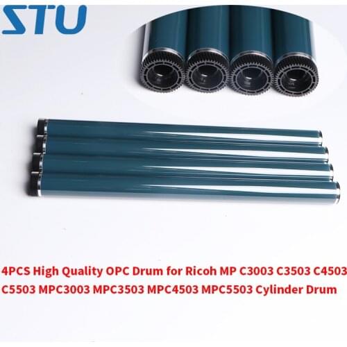 4PCS High Quality OPC Drum for Ricoh MP C3003 C3503 C4503 C5503 MPC3003 MPC3503 MPC4503 MPC5503 Cylinder Drum