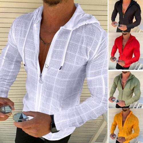 BeckyWalk Men's T-shirts With A Hood