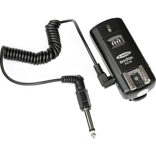 Godox 2.4G Wireless Studio Flash/Speedlite Flash/shutter release 3in1 Trigger FC-16 Only the Receiver Speedlite Accessories