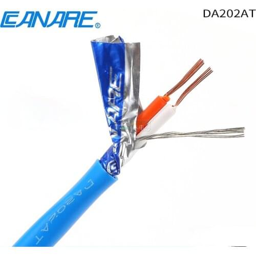 1 meter CANARE DA202AT broadcast grade AES/EBU mobile 110 ohm digital audio cable HIFI