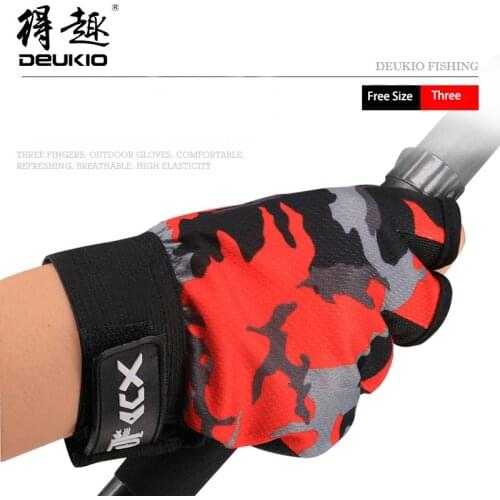 DEUKIO Fishing Gloves